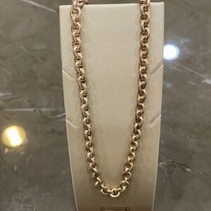 John Hardy Gold Rope Chain Necklace - Mens Jewelry